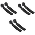 thumbnail image 1 of HLONK 6 pcs Home Fitness Elastic Exercise Training Strap Resistance Band Over Door Anchor Pull Rope Door Buckle (Black), 1 of 12
