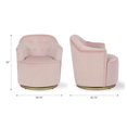 thumbnail image 4 of Petites graines Monarch Haven Hill Lounge Pivotant Accent, Light Pink, 4 of 9