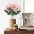 thumbnail image 5 of Big Savings! 2PCS Artificial Hydrangea Flower Bouquets for Home Decor, Wedding Table Centerpieces, Realistic Fake Flowers for Desk Vases, Party & Event Decorations Sales Today Clearance!, 5 of 5
