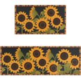 thumbnail image 1 of Sunflower Kitchen Rug and Sets 2 Piece Non Skid Washable mat for Farmhouse Floral Kitchen mats for Floor Retro Kitchen Decor, 1 of 5