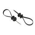 thumbnail image 1 of 100PCS Heavy-Duty Nylon Cable Ties - 8x280mm for Auto, Home, Tools (Plastic Buckle), 1 of 5