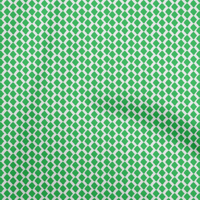 oneOone Polyester Spandex Green Fabric Block Sewing Material Print Fabric By The Yard 56 Inch Wide-MA