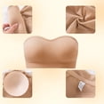 thumbnail image 4 of Womens Bras Full-Coverage Bra Feature V-Neck Full-Figure Bra Style W-1534 Khaki XXL, 4 of 7