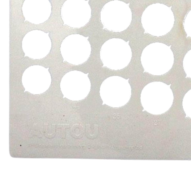 pitrice Quilling Board Paper Rolling Filigree Tool Paper-Scrolling Crafts for DIY big holes