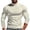 White, variant on Jalioing Men's Long Sleeve Mock Neck Shirts Fall Casual Basic Slim Tops Vintage Fashion Solid Color T Shirt