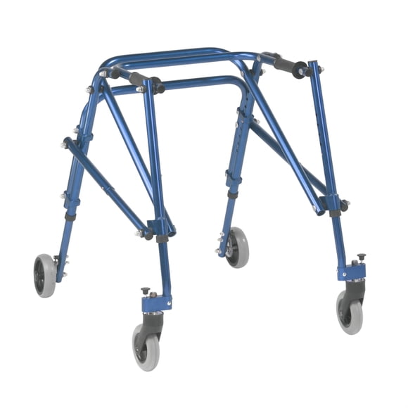 Drive Medical ka3200-2gkb Drive Nimbo Posterior Walker - Medium - Blue