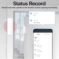 thumbnail image 3 of Maplenight Smart Magnetic Door & Window Alarm Sensor - Easy Install Home Security with Real-Time Alerts White, 3 of 9