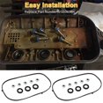 thumbnail image 4 of CNKOO Complete Valve Cover Gasket Ensure Leak-Resistant Engine Set Accessory Gaskets for Acura and Honda V6, 4 of 7