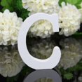 thumbnail image 3 of Agiferg Wood Wooden Letters White Alphabet Wedding Birthday Party Home Decorations C, 3 of 3