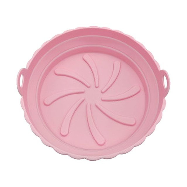 Reusable Gas Fryer Baking Tray Flower Shaped Fryer Tray Pad