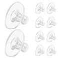 thumbnail image 3 of KAKOWELY secure earring backs 500Pcs Pierced Replacement Backs Silicone Earring Back Safely Locking Earring Backs Ears Studs0.24"X0.24"X0.2", 3 of 4