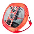 thumbnail image 1 of Almencla Portable Golf Chipping Net Netting Indoor Outdoor Collapsible for Swing Backyard Red, 1 of 8
