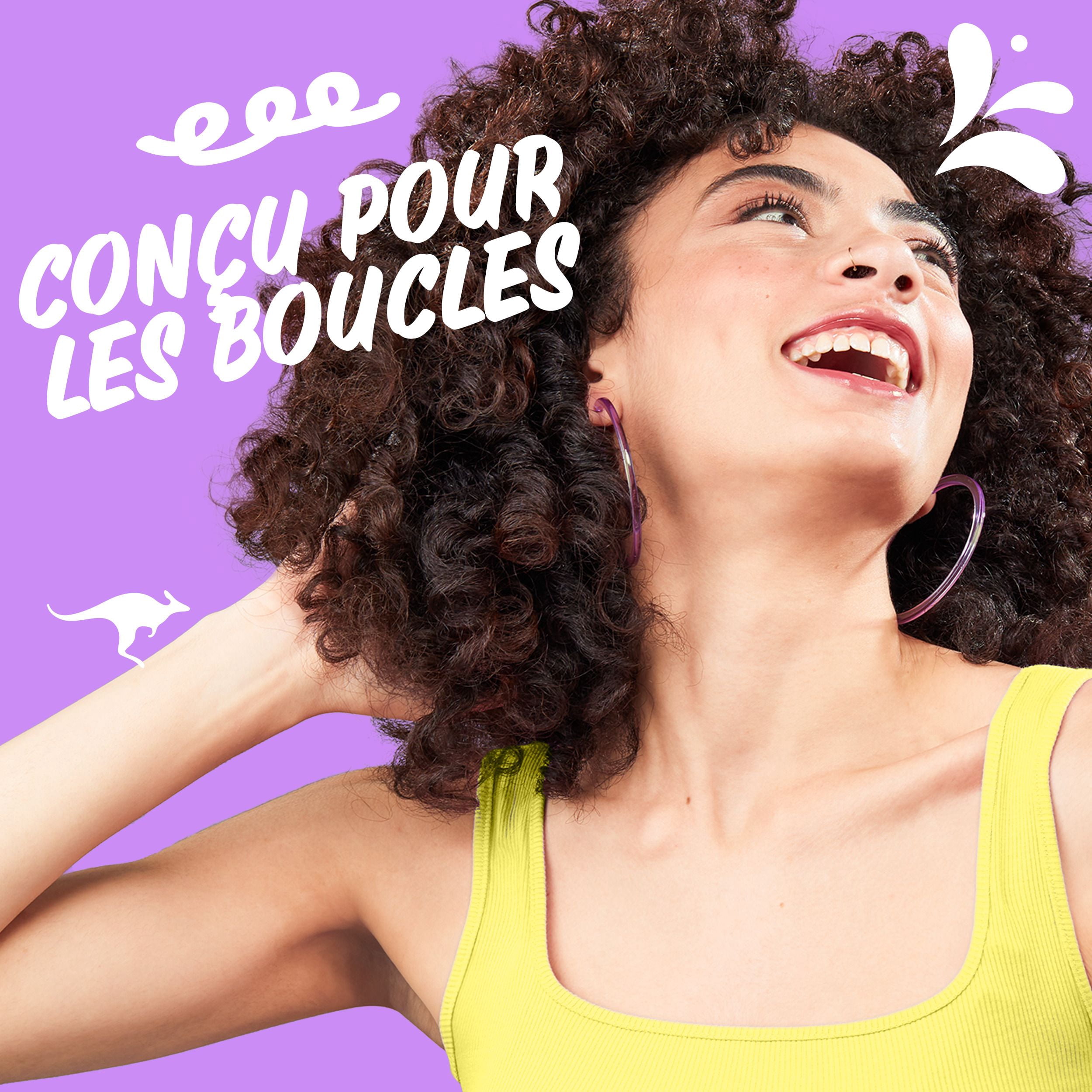 Aussie Boucles Miracle avec Huile de Noix de Coco & de Jojoba, Shampooing Sans Parabènes