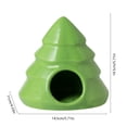 thumbnail image 3 of Reindeer Hamster Bed Safe Half Enclosed Pet Nests For Small Animals Hamsters Guinea Pigs Squirrels Hedgehog Rabbits Etc, 3 of 6