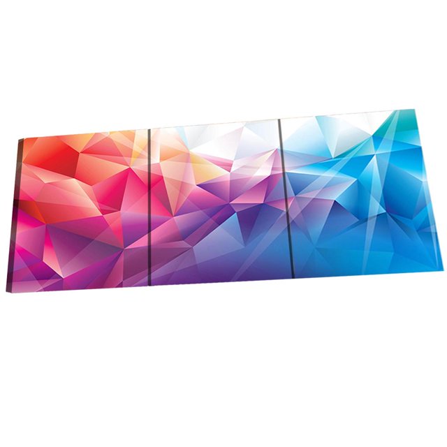 simhoa Abstract Wall Black Artwork Canvas Prints,Approx Size 16x16inch 05