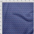 thumbnail image 3 of oneOone Cotton Silk Fabric Leaves & Floral Block Decor Fabric Printed BTY 42 Inch Wide, 3 of 4