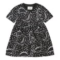 thumbnail image 1 of Liyamei Robe d'Été de Plage à Manches Courtes pour Filles, Imprimés de Dinosaures, Robe de Princesse, 3-4 Ans, 1 of 5