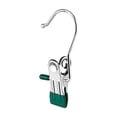 thumbnail image 2 of PRETXORVE Stainless Steel Hook Clip with Hook Storage Clip Drying Clip Multifunctional Seamless Hat Sock Windproof Pants Clip Heavy Duty Hanging Hooks, 2 of 5