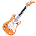 thumbnail image 2 of Instrument de Musique de Simulation pour Enfants, Sécurité, Guitare Électrique Multifonction, Basses, Son Surround, Instrument de Musique Jouable avec Éclairage Coloré pour Enfants, 2 of 7