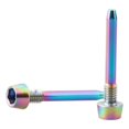thumbnail image 4 of 4pcs Bicycle Brake Pad Retaining Pin M4x26mm Titanium Alloy Disc Brake Caliper Bolt Pin Plug Bike Oil Disc Screw Accessories, 4 of 12
