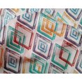 thumbnail image 5 of oneOone Silk Tabby Sea Green Fabric Geometric Craft Projects Decor Fabric Printed By The Yard 42 Inch Wide, 5 of 5