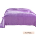 thumbnail image 3 of Meitianfacai Queen Size Flannel Blanket For Bed, Super Soft Cozy Coral Flannel Blanket and Throw, Winter Warmth Christmas Gift Blanket Plain Cover Blanket Yoga Blanket on Clearance,78"x90", 3 of 8