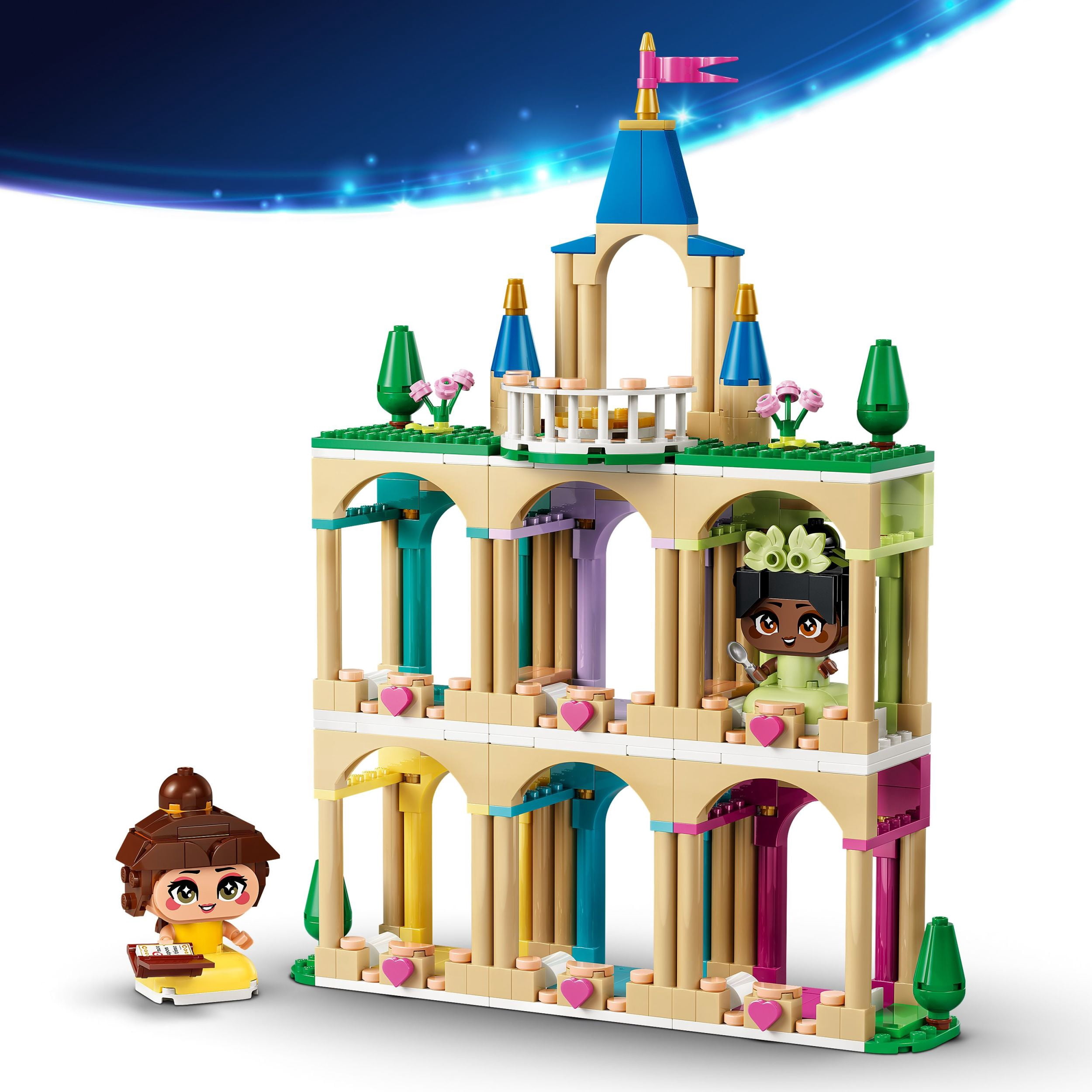 LEGO Disney Princess Belle et Tiana Miniatures avec un Château 43291