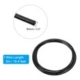 thumbnail image 2 of Unique Bargains 16.4 Feet Picture Hanging Wire, Coated Cable 304 Stainless Steel Rope Black 0.2' Dia., 2 of 6