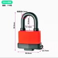 thumbnail image 2 of Vaidha Outdoor Lasagna Padlock Outdoor Rainproof Rustproof Locks Locks Door Locks Patio Door Large Locks Copper Lock Cylinder Locks, 2 of 7