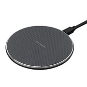 JUNWELL Mobile Phone Wireless Charger Wireless Phone Charger For Android Compatible Phone Fast Wireless Charger  Black 10W