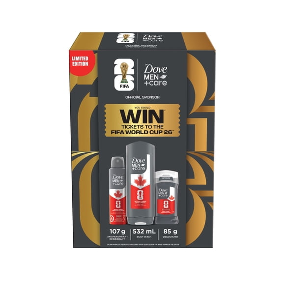 Dove Men+Care Gift Pack FIFA World Cup 26™ Limited Edition Golden Ticket