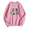 thumbnail image 4 of Pisexur Sweat-Shirt de Noël Décontracté à Manches Longues Col Rond pour Femmes, Chandail Ample et Confortable, Imprimé Mode Festival Automne, 4 of 4