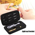 thumbnail image 3 of LED Sewing Hooks,  To Touch LED Knitting Hooks, Proable Crochet Learner Families For Knitting Lover Home Colleagues Travel Crocheting Friends, 3 of 8