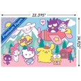 thumbnail image 2 of Hello Kitty and Friends - Happiness Overload Wall Poster, 14.725" x 22.375" Framed, 2 of 4