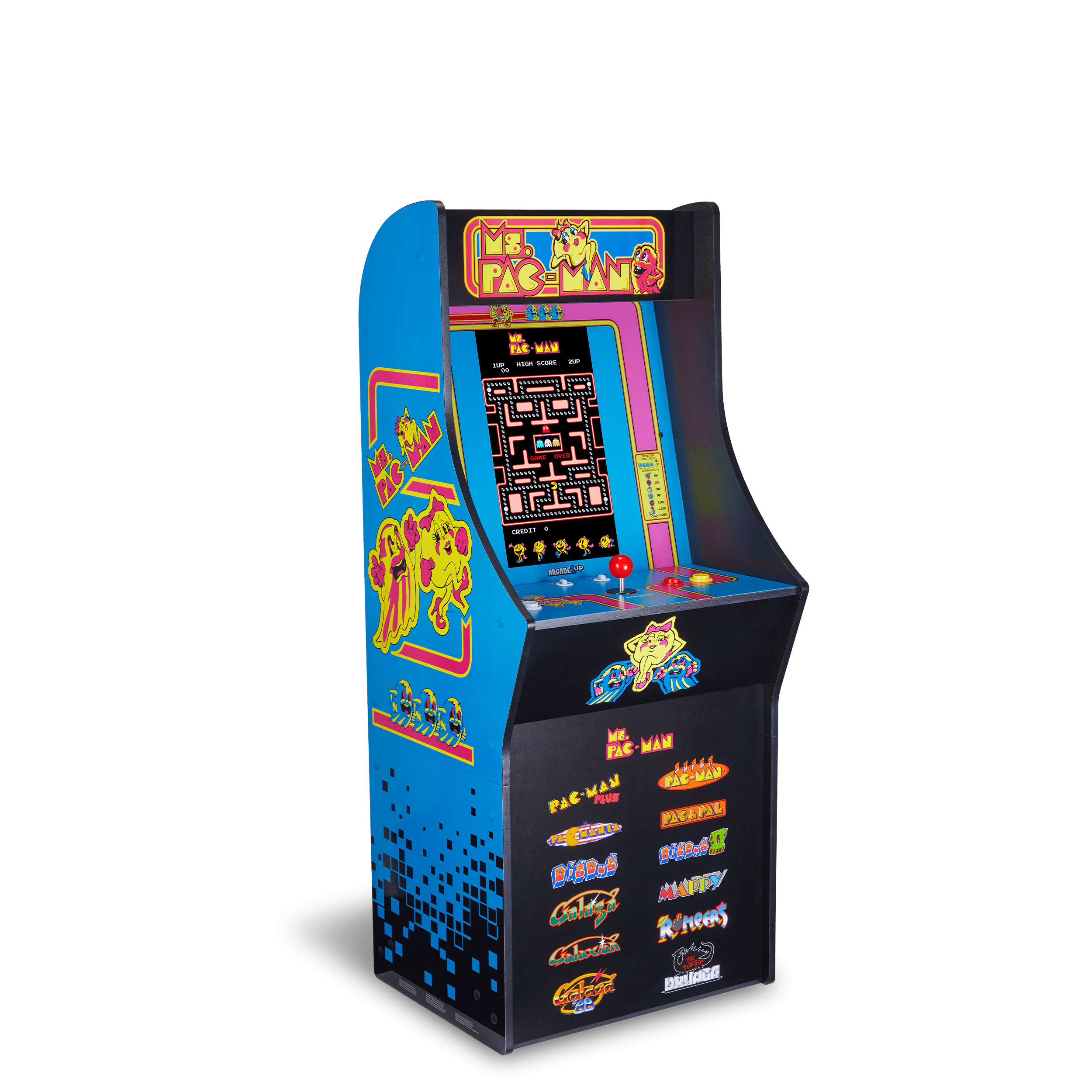 Arcade1Up Ms. PAC-MAN Classic SE Arcade Machine – 4-Foot Cabinet