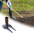 thumbnail image 4 of Multifunctional Garden Hoe, Weeding Tool, Digging Spade, Planting Shovel, Soil Loosening Tool, Vegetable Gardening Tool, Flower Bed Tool, Agricultural Steel Rake, Durable Gardening Tool, 4 of 7