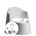 thumbnail image 1 of BabyBjorn Potty Training Bundle, Grey/White, 1 of 5