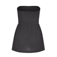 thumbnail image 3 of Yuyuzo Débardeurs Sans Bretelles pour Femmes, Tunique Plissée Extensible, Blouse d'Été Cami, 3 of 5