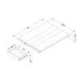 thumbnail image 2 of South Shore Holland Platform Bed with drawer-Full/Queen, 2 of 6