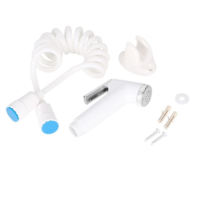 ABS Mini Handheld Toilet Bidet Spray Shower Head Bathroom Body Cleaner Hose Adapter
