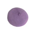 thumbnail image 2 of Dog Cat Beret Wool Yard Hat Dog Decoration Durable Adjustable Elastic Rope Costume Warm Purple, 2 of 9