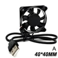 thumbnail image 3 of Lttoisl Quiet USB Cooling Fan for PC Computer Case, 5V Sleeve Bearing Cooler with 9 Blades, Optimal Airflow for DIY Electronics & Product Ventilation, 2500RPM 22CFM, 3 of 8