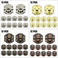 thumbnail image 3 of Luckyn 5/12set Jewelry Box Hasp Clasp Suitcase Wood Chest Cabinet Decorative Lock Latch, 3 of 4