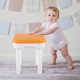 thumbnail image 2 of Tabouret en Similicuir Tabouret Bas pour Changer de Chaussures à la Maison, 2 of 9