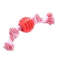 thumbnail image 1 of Pet Dog Toy - Cotton Rope Double - Knot, Teeth Cleaning, Durable, Safe, Easy to Clean, for Oral Health, 1 of 4