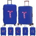 thumbnail image 2 of Suitcase Protective Cover Trolley Travel Suitcase Elastic Dustroof Cover Apply To 18-28 Inch Luggage Paint Series Pattern blue L, 2 of 6