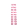 thumbnail image 4 of 1 Set Glue on Nails Strips Medium Length Files Stick Full Cover Wraps Art Decals Artificial Beauty Tool Manicure Kit Decorations 6, 4 of 6