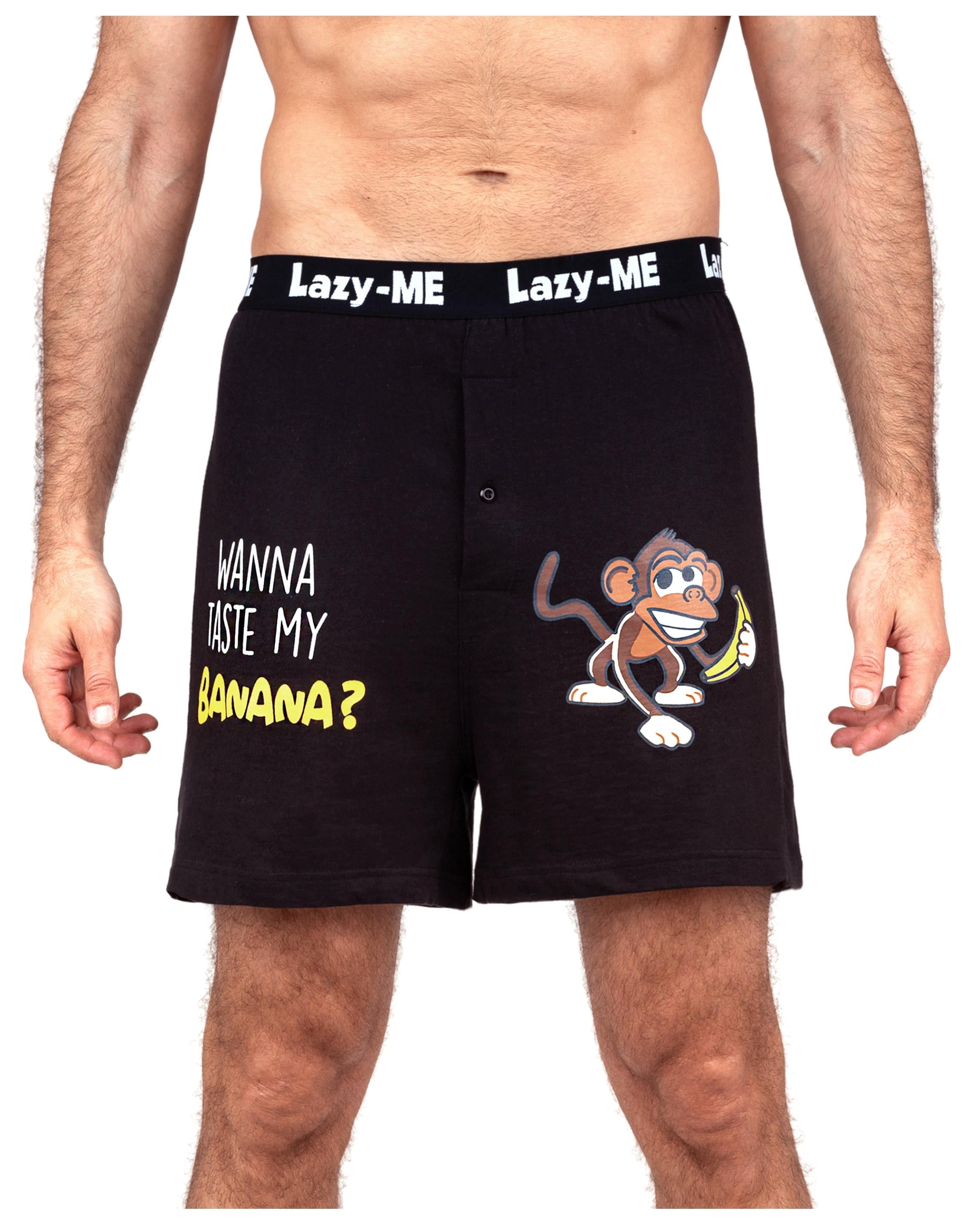 Lazy Me Boxeurs Humoristiques pour Hommes, Cadeaux Gag pour Lui