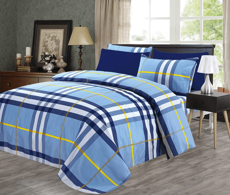 Hotel Club 1200 Super Soft 6-Piece Print Sheet Set (Twin, Jack)