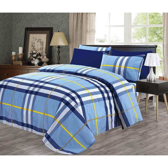 Hotel Club 1200 Super Soft 6-Piece Print Sheet Set (King, Jack)